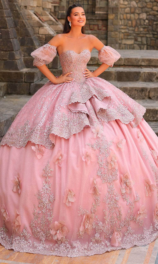 Amarra 54236 - Sweetheart Neck Lace Applique Ballgown