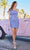 Amarra 88695 - Cutout Lace-Up Back Cocktail Dress Special Occasion Dress 00 / Periwinkle