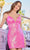Amarra 88718 - Sweetheart Sleeveless Cocktail Dress Cocktail Dresses 00 / Neon Pink