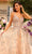 Amarra 88741 - Floral Lace Appliqued Prom Gown Special Occasion Dress