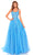 Amarra 88749 - Sequin Embroidered Prom Dress Special Occasion Dress 000 / Turquoise