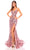 Amarra 88758 - Sequin Pattern Prom Dress Special Occasion Dress 000 / Rose Gold