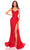 Amarra 88760 - Beaded Sweetheart Prom Dress Special Occasion Dress 000 / Red