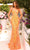 Amarra 88763 - Sleeveless Sequin Prom Dress Special Occasion Dress 000 / Neon Orange
