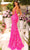 Amarra 88763 - Sleeveless Sequin Prom Dress Special Occasion Dress 000 / Neon Pink