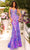 Amarra 88763 - Sleeveless Sequin Prom Dress Special Occasion Dress 000 / Purple