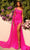 Amarra 88786 - Draped Sash Prom Dress with Slit Special Occasion Dress