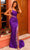 Amarra 88802 - Sequin Paneled Prom Dress Special Occasion Dress 000 / Purple