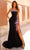 Amarra 88810 - Sequin Floral Prom Dress Special Occasion Dress 000 / Black/Multi