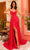Amarra 88817 - Sweetheart Pleat Ornate Prom Dress Special Occasion Dress 000 / Red
