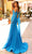 Amarra 88820 - Cascading Sash Sheath Prom Dress Special Occasion Dress