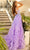 Amarra 88880 - Floral Embellished V-Neck Ballgown Special Occasion Dress