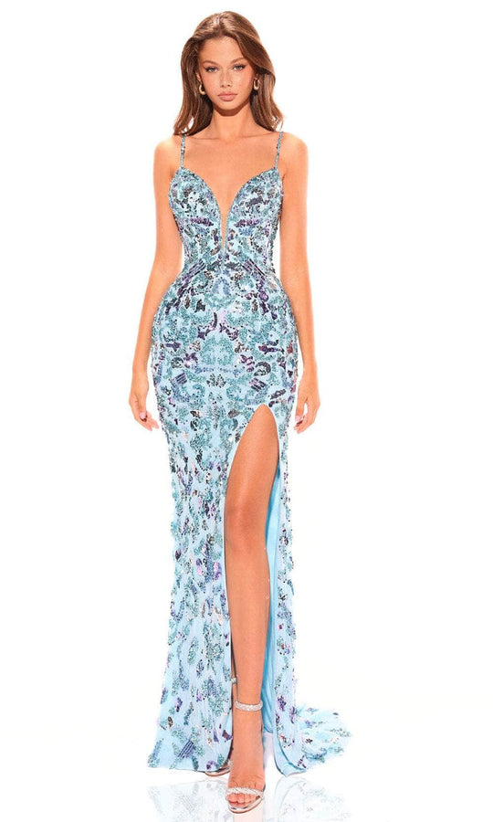 Amarra 94003 - Sequin Sheath Evening Dress