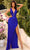 Amarra 94030 - Beaded Plunging V-Neck Evening Dress Special Occasion Dress 000 / Bright Royal