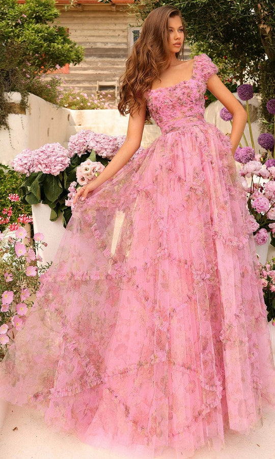 Amarra 94044 - Floral Detailed Ballgown