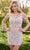Amarra 94256 - Beaded Cold-Shoulder Cocktail Dress Cocktail Dresses