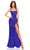 Amarra 94304 - Sequin Fringed Prom Dress Special Occasion Dress 000 / Bright Royal Blue
