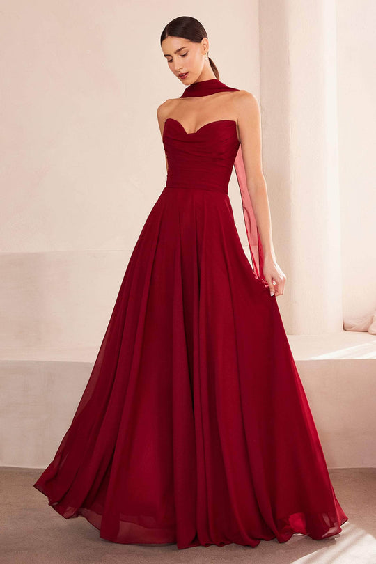 Amoris by Ladivine T703 - Sweetheart A-Line Evening Gown