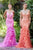 Andrea and Leo A1116 - Sleeveless Feathered Mermaid Prom Gown Evening Dresses