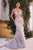 Andrea and Leo A1116 - Sleeveless Feathered Mermaid Prom Gown Evening Dresses
