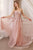 Andrea and Leo A1142 - Scoop Floral Appliqued Prom Gown Evening Dresses 2 / Dusty Rose
