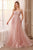 Andrea and Leo A1142 - Scoop Floral Appliqued Prom Gown Evening Dresses