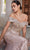Andrea and Leo A1200 - Embellished Off-Shoulder Prom Gown Evening Dresses 14 / Rose Gold