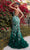 Andrea and Leo A1229 - Feathered Flare Gown Prom Dresses
