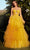 Andrea And Leo A1238 - Sweetheart Cutout Gown Prom Dresses 2 / Marigold