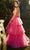 Andrea And Leo A1239 - Bead Swathe High Low Gown Prom Dresses