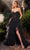 Andrea And Leo A1331 - Point DEsprit Ruffle Gown Ball Gowns 2 / Black