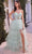 Andrea And Leo A1331 - Point DEsprit Ruffle Gown Ball Gowns 2 / Light Blue