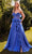 Andrea And Leo A1341 - Ruffled Sweetheart Gown Prom Dresses 2 / Blue