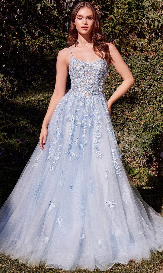 Andrea and Leo A1437 - Sophisticated A-Line Prom Gown