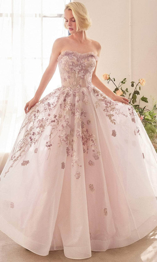 Andrea and Leo A1455 - Sweetheart Neckline A-Line Prom Gown