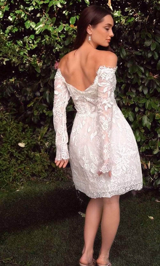 Andrea and Leo WL021 - Long Sleeve Lace Bridal Dress