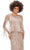 Ashley Lauren 11214 - Hand Beaded Column Evening Dress Evening Dresses 10 / Wine