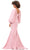 Ashley Lauren 11345 - V-Shaped Back Bishop Sleeve Prom Gown Prom Dresses 6 / Rose