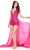 Ashley Lauren 11386 - Sequined Romper with Chiffon Overskirt Party Dresses