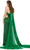 Ashley Lauren 11399 - Liquid Beaded Cut Out Long Gown Evening Dresses