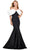 Ashley Lauren 11413 - Bow Accent Satin Mermaid Gown Evening Dresses