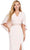Ashley Lauren 11416 - V Neck Gown with Cape Evening Dresses