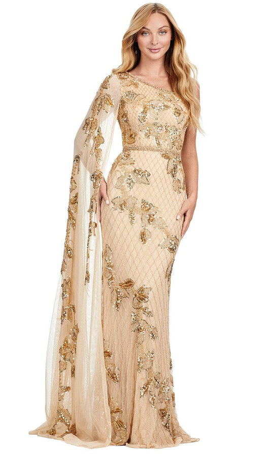 Ashley Lauren 11434 - Fully Beaded Prom Dress