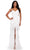 Ashley Lauren 11437 - Ruffle Trimmed Prom Dress Prom Dresses 00 / Ivory