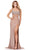 Ashley Lauren 11448 - Corset Bustier Prom Dress Special Occasion Dress 00 / Nude