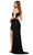 Ashley Lauren 11449 - Asymmetrical Lace Up Prom Dress Prom Dresses