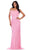 Ashley Lauren 11453 - Feather Sheath Prom Dress Special Occasion Dress