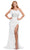 Ashley Lauren 11457 - Strapless Beaded Prom Dress Prom Dresses 0 / Ivory