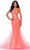 Ashley Lauren 11472 - Sequin Trumpet Prom Dress Prom Dresses 00 / Neon Coral