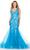 Ashley Lauren 11472 - Sequin Trumpet Prom Dress Prom Dresses 00 / Ocean